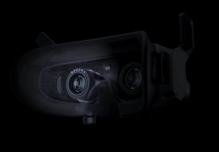 A new optical design allows DJI Goggles 2